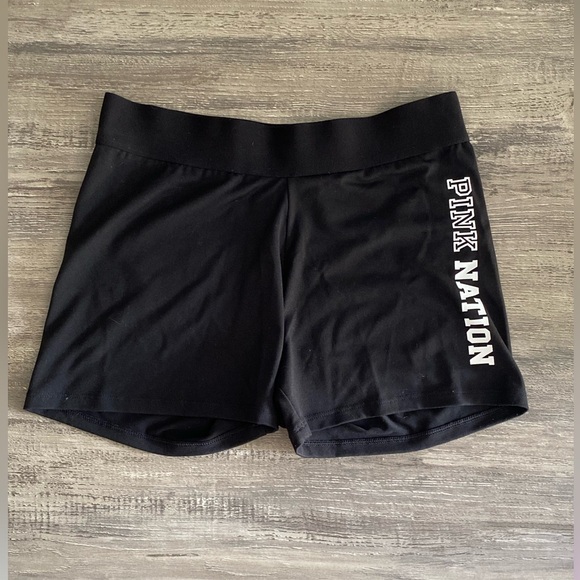 Victoria’s Secret Pink black bike short - Picture 1 of 5